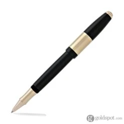 Laban Genghis Khan Rollerball Pen In Black With Gold Trim -Stationery Hub Cheap Store laban genghis khan rollerball pen in black with gold trim 664
