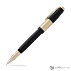 Laban Genghis Khan Rollerball Pen In Black With Gold Trim -Stationery Hub Cheap Store laban genghis khan rollerball pen in black with gold trim 924
