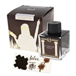 Laban Greek Mythology Bottled Ink In Demeter Brown - 50ml
