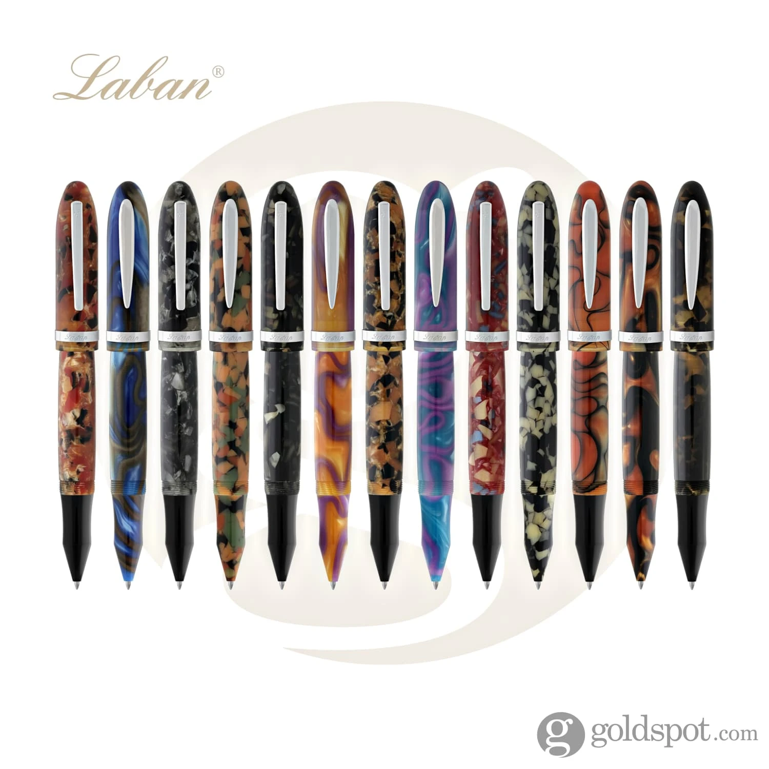Laban Mento Rollerball Pen In Tiger Tornado 5 Laban Mento Rollerball Pen In Tiger Tornado - Image 5