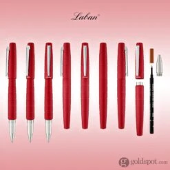 Laban Solar Rollerball Pen In Red -Stationery Hub Cheap Store laban solar rollerball pen in red 666