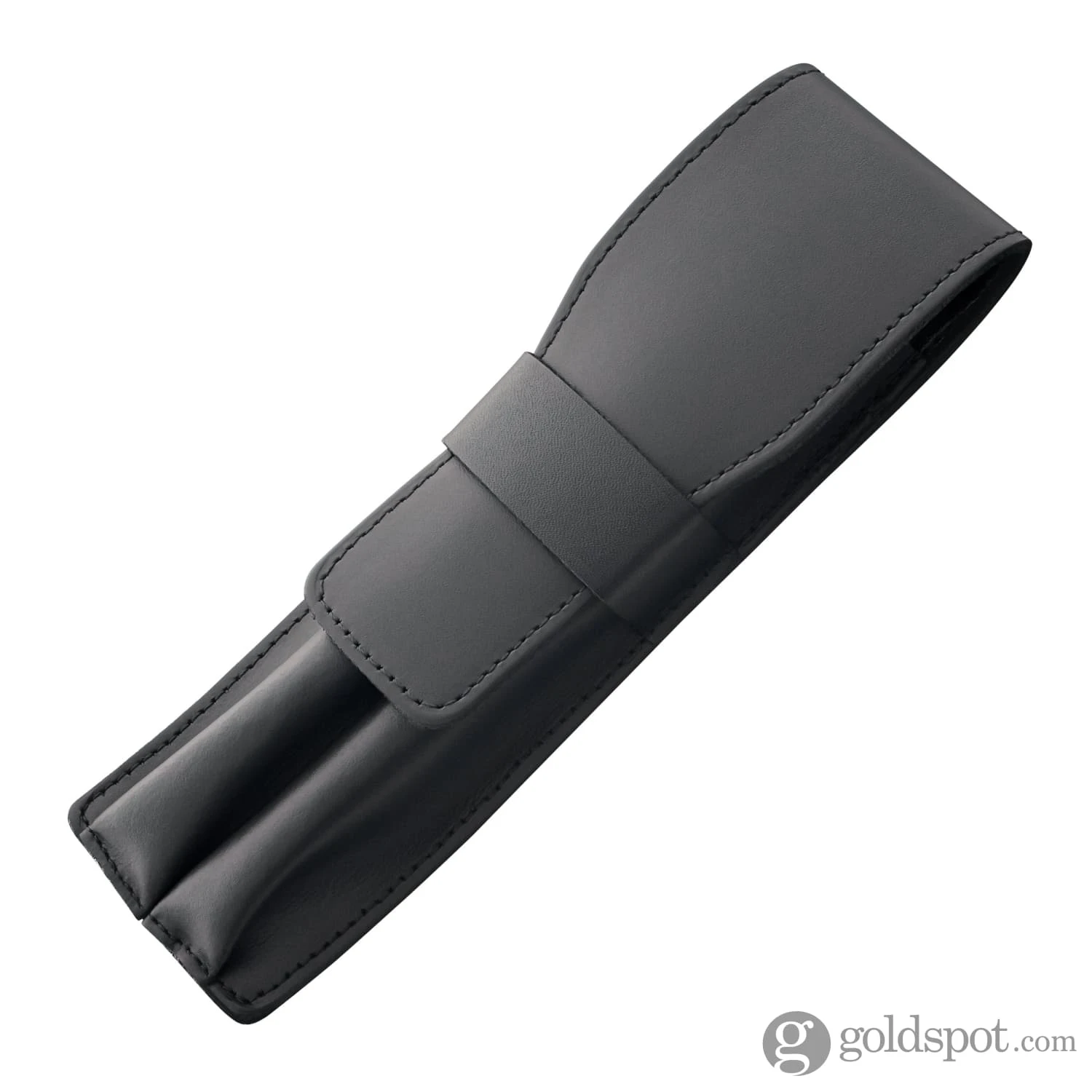 Lamy Leather Double Sleeve Pen Pouch In Black 2 Lamy Leather Double Sleeve Pen Pouch In Black - Image 2