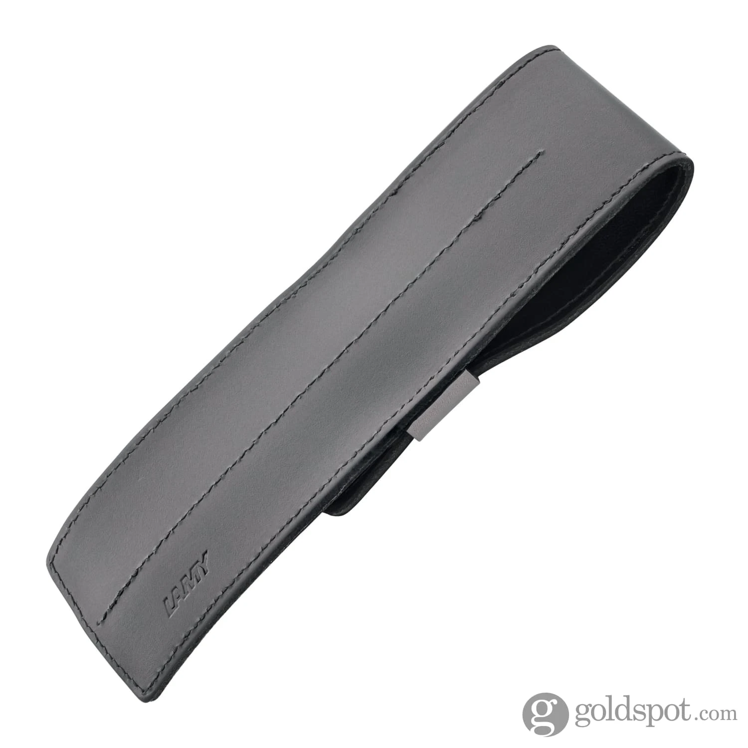 Lamy Leather Double Sleeve Pen Pouch In Black 5 Lamy Leather Double Sleeve Pen Pouch In Black - Image 5