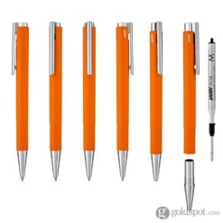 Lamy Logo M+ Ballpoint Pen In Apricot Matte -Stationery Hub Cheap Store lamy logo m ballpoint pen in apricot matte 587