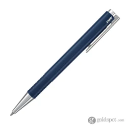 Lamy Logo M+ Ballpoint Pen In Indigo Gloss -Stationery Hub Cheap Store lamy logo m ballpoint pen in indigo gloss 228