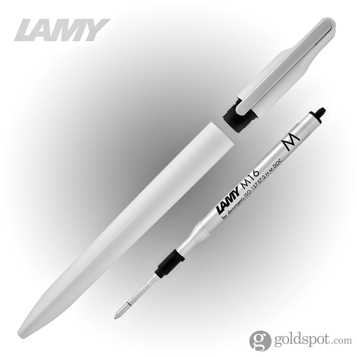 Lamy Xevo Ballpoint Pen In Light Grey 7 Lamy Xevo Ballpoint Pen In Light Grey - Image 7