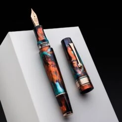 Leonardo Supernova Fountain Pen In Brooks Bohemian Twilight Limited Edition
