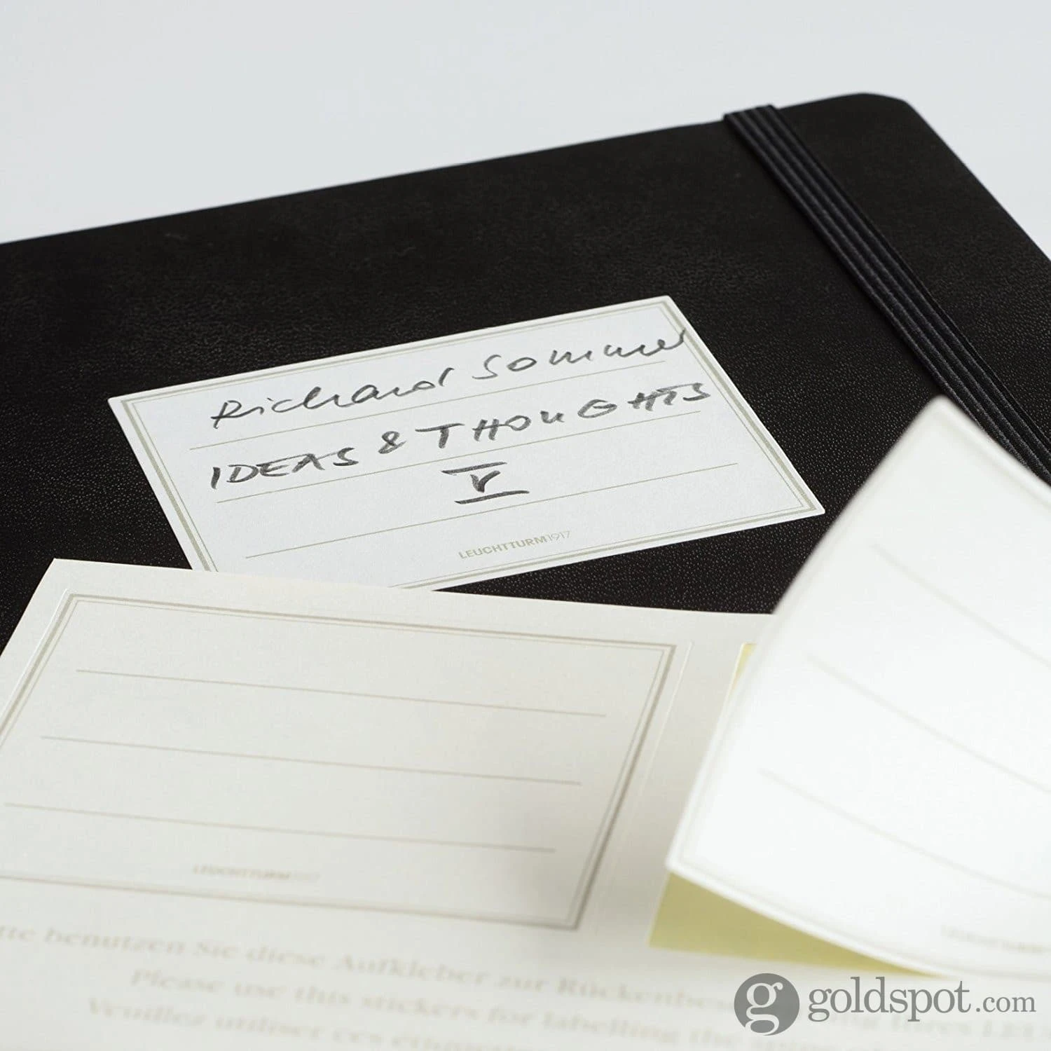 Leuchtturm 1917 Hardcover Dot Grid Notebook In Anthracite - A5 6 Leuchtturm 1917 Hardcover Dot Grid Notebook In Anthracite - A5 - Image 6