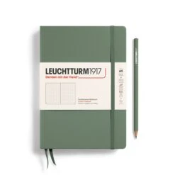 Leuchtturm 1917 Hardcover Dot Grid Notebook In Olive - A5