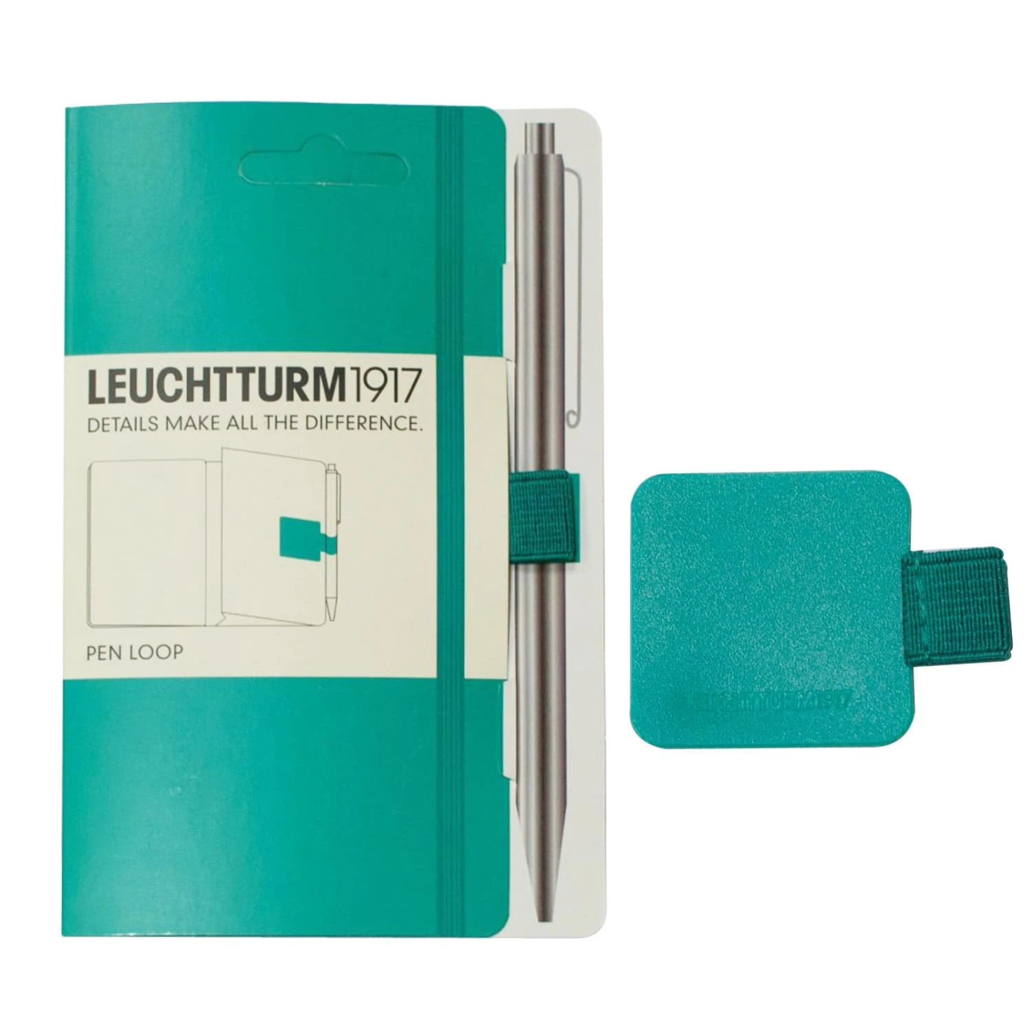 Leuchtturm 1917 Pen Loop In Emerald Green 1 Leuchtturm 1917 Pen Loop In Emerald Green