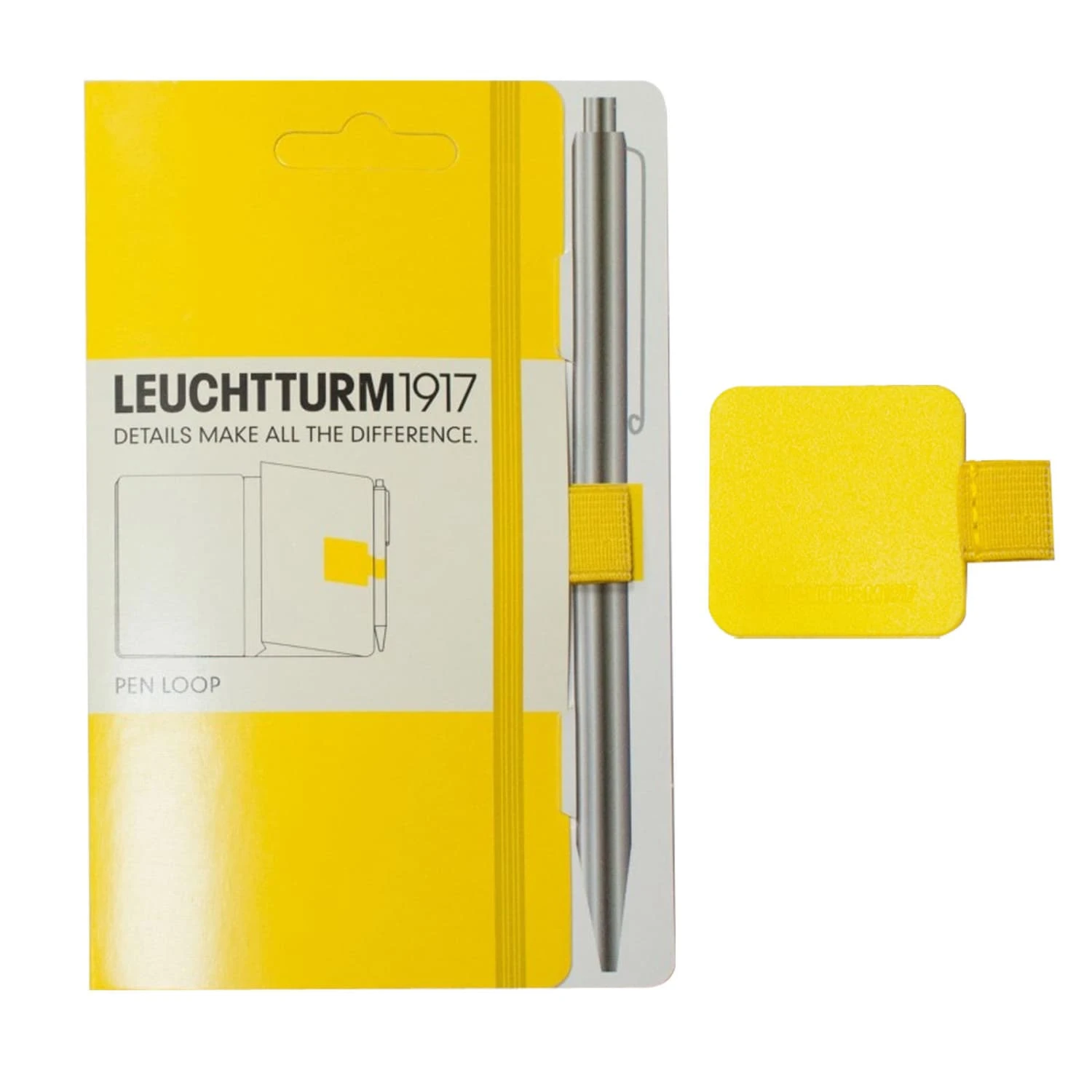 Leuchtturm 1917 Pen Loop In Lemon Yellow 1 Leuchtturm 1917 Pen Loop In Lemon Yellow