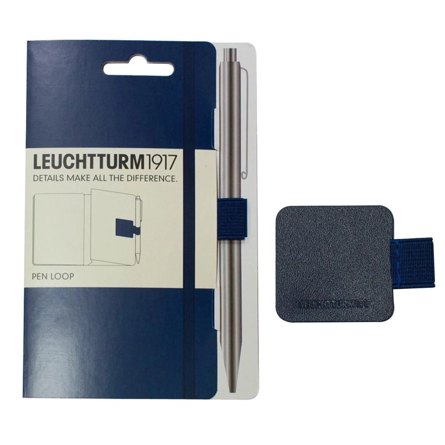 Leuchtturm 1917 Pen Loop In Navy Blue 1 Leuchtturm 1917 Pen Loop In Navy Blue