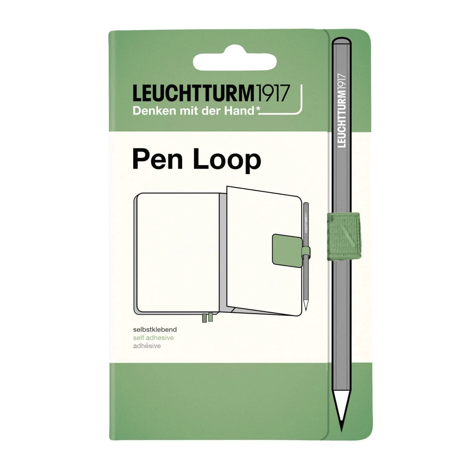 Leuchtturm 1917 Pen Loop In Sage 1 Leuchtturm 1917 Pen Loop In Sage