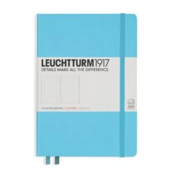 Leuchtturm1917 Hardcover Dot Grid Notebook In Ice Blue - A5