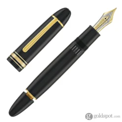 Montblanc Meisterstück 149 Fountain Pen & Ink Bottle Set - 18kt Gold Medium Nib -Stationery Hub Cheap Store montblanc meisterstueck 149 fountain pen ink bottle set 18kt gold medium nib 597