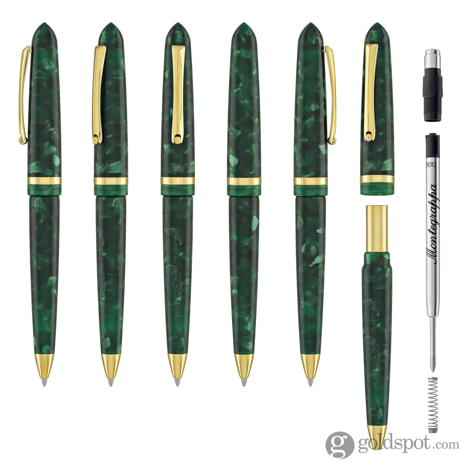 Montegrappa Venetia Ballpoint Pen In Vintage Conifer 6 Montegrappa Venetia Ballpoint Pen In Vintage Conifer - Image 6