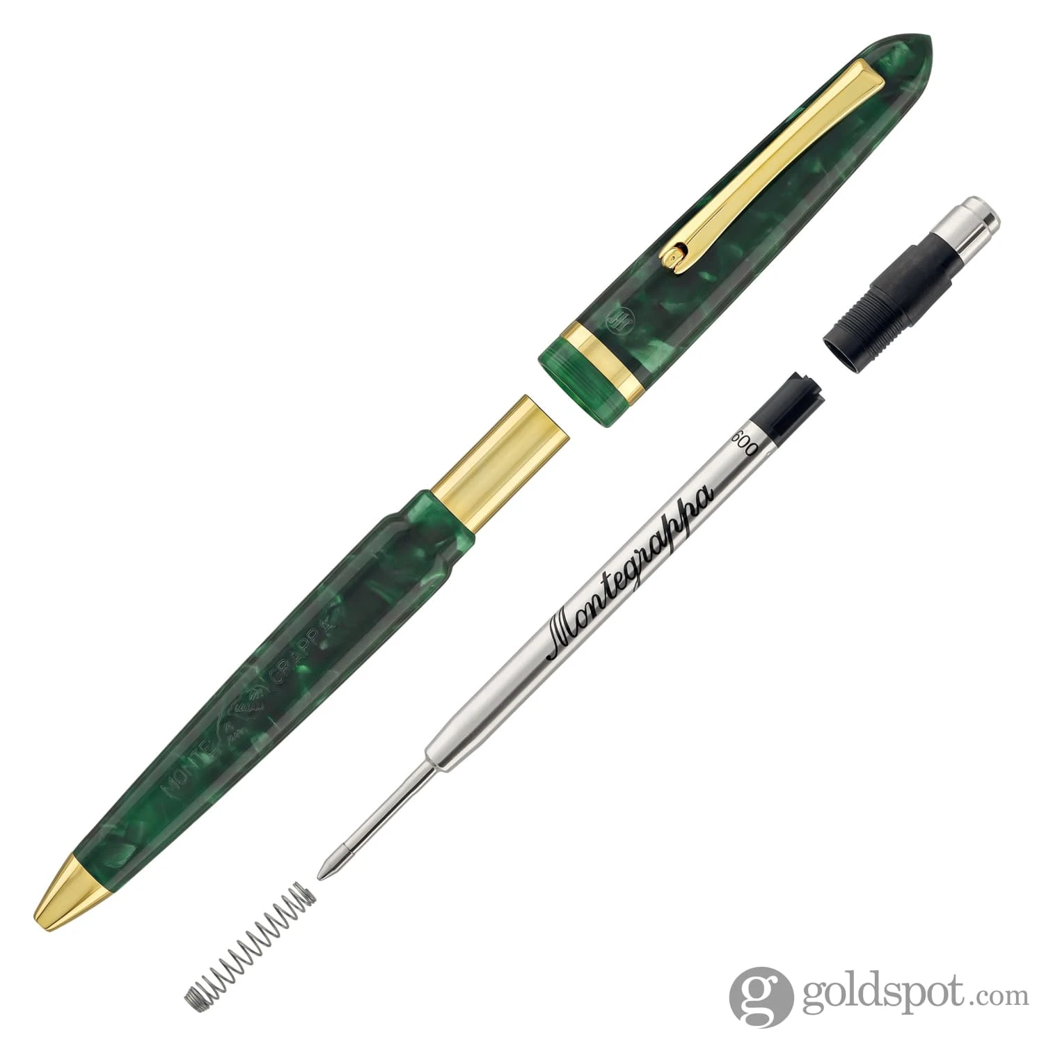 Montegrappa Venetia Ballpoint Pen In Vintage Conifer 5 Montegrappa Venetia Ballpoint Pen In Vintage Conifer - Image 5