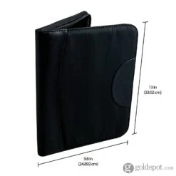 Monteverde Black Zippered 36 Pen Case -Stationery Hub Cheap Store monteverde black zippered 36 pen case 923