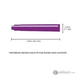 Monteverde Ink International Size Cartridge In Purple - Pack Of 6 -Stationery Hub Cheap Store monteverde ink international size cartridge in purple pack of 6 875