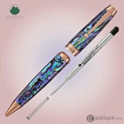 Monteverde Invincia Deluxe Ballpoint Pen In Abalone With Rosegold Trim -Stationery Hub Cheap Store monteverde invincia deluxe ballpoint pen in abalone with rosegold trim 798