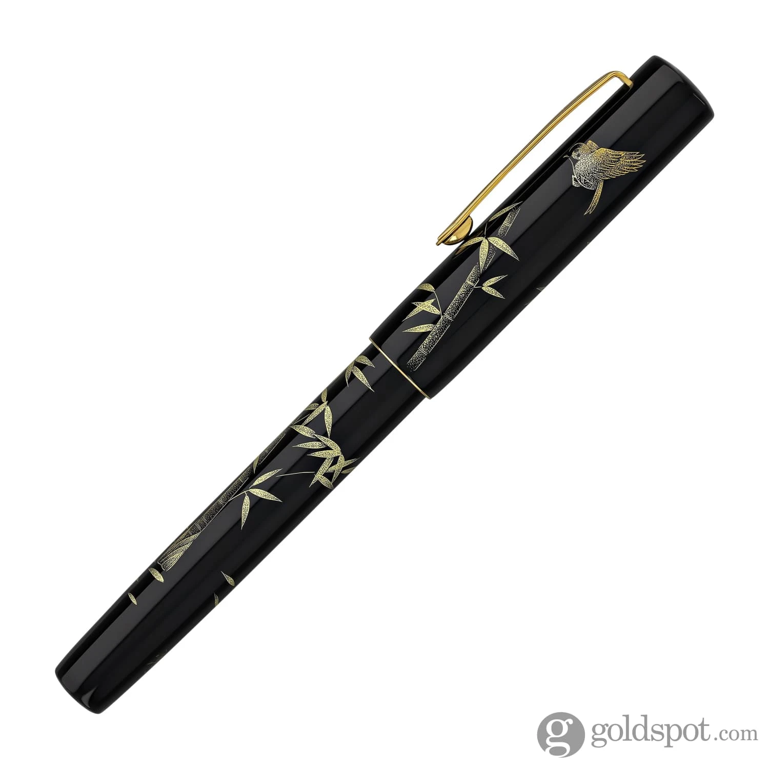 Namiki Chinkin Fountain Pen In Bamboo And Sparrow - 18K Gold 6 Namiki Chinkin Fountain Pen In Bamboo And Sparrow - 18K Gold - Image 6