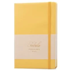 Nebula By Colorverse A5 Notebook In Cozy Yellow