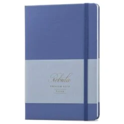 Nebula By Colorverse A5 Notebook In Lavender Blue
