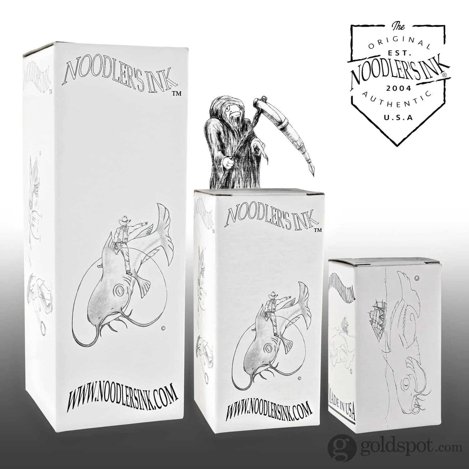 Noodler's Lexington Gray Fountain Pen Ink - 3oz Bottle 4 Noodler's Lexington Gray Fountain Pen Ink - 3oz Bottle - Image 4