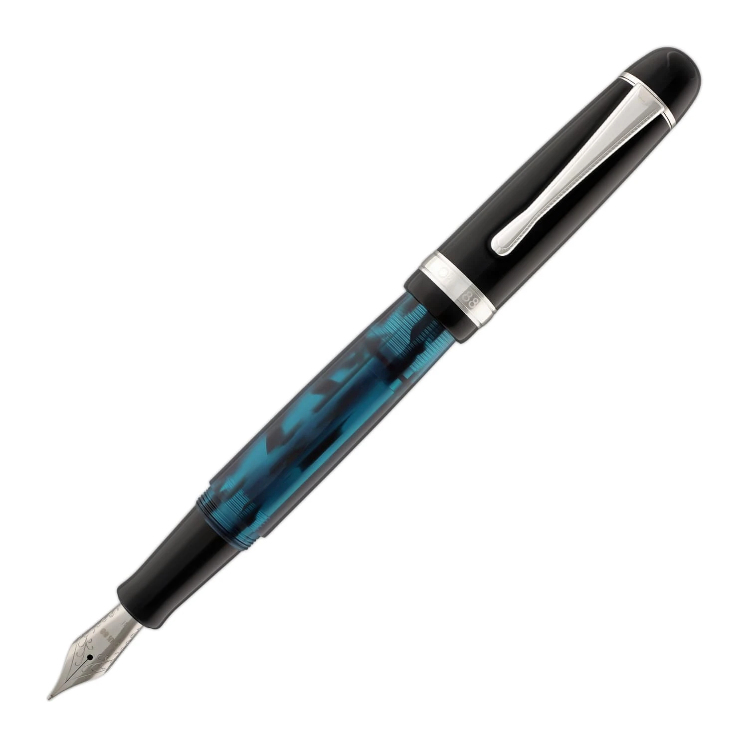 Opus 88 Jazz Fountain Pen In Blue 1 Opus 88 Jazz Fountain Pen In Blue
