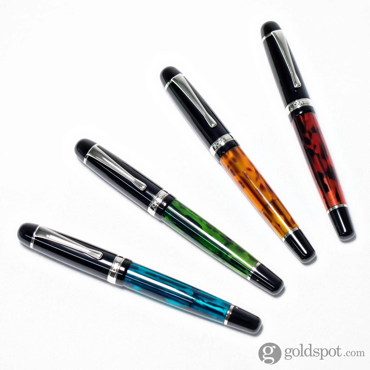 Opus 88 Jazz Fountain Pen In Blue 11 Opus 88 Jazz Fountain Pen In Blue - Image 11