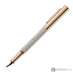 Otto Hutt Design 04 Fountain Pen In Wave White With Rose Gold Trim -Stationery Hub Cheap Store otto hutt design 04 fountain pen in wave white with rose gold trim 959