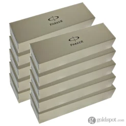 Parker Jotter Ballpoint Pen In Black Barrel - Pack Of 10 -Stationery Hub Cheap Store parker jotter ballpoint pen in black barrel pack of 10 161