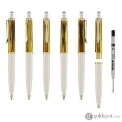 Pelikan Classic 200 Ballpoint Pen In Gold Marbled -Stationery Hub Cheap Store pelikan classic 200 ballpoint pen in gold marbled 405