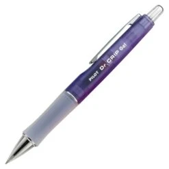 Pilot Dr. Grip Retractable Rollerball Gel Pen In Neon Purple - Fine Point