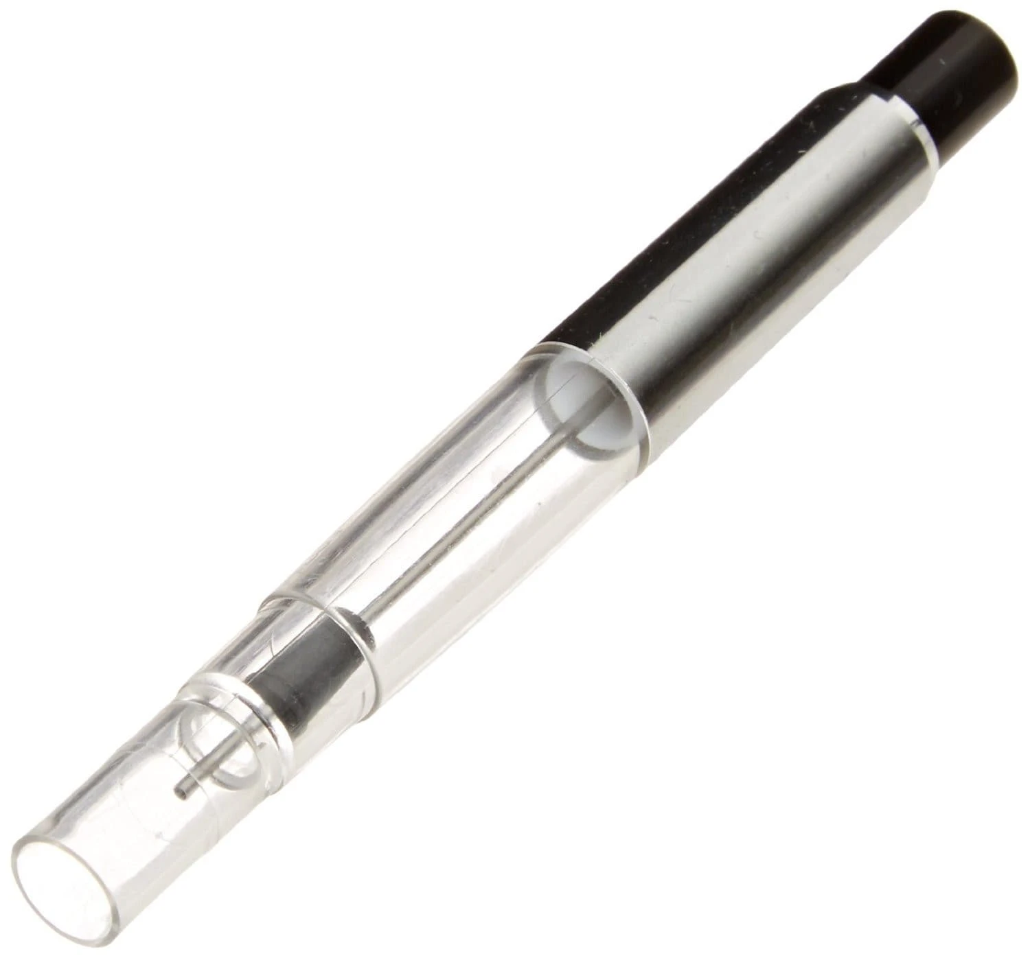 Pilot Fountain Pen Piston Converter In Silver 1 Pilot Fountain Pen Piston Converter In Silver