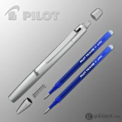 Pilot FriXion Ball LX Erasable Gel Ink Pen In Silver -Stationery Hub Cheap Store pilot frixion ball lx erasable gel ink pen in silver 875