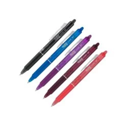 Pilot FriXion Clicker Erasable Gel Pens In Assorted Colors - Fine Point - Pack Of 5