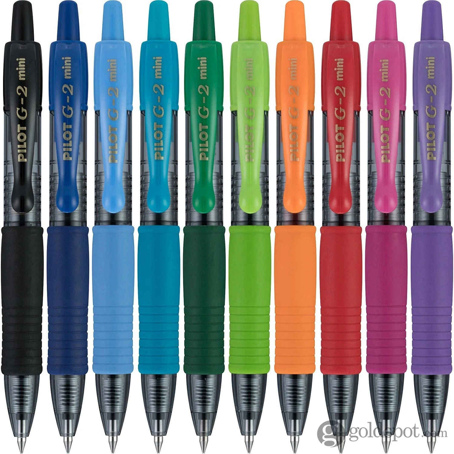 Pilot G2 Retractable Mini Gel Ink Pens In Assorted Colors - Fine Point - Pack Of 10 2 Pilot G2 Retractable Mini Gel Ink Pens In Assorted Colors - Fine Point - Pack Of 10 - Image 2