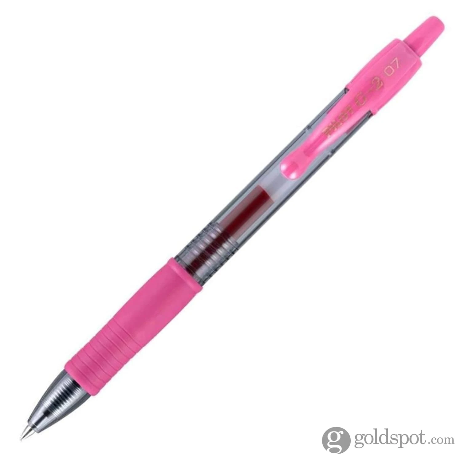 Pilot G2 Retractable Premium Gel Ink Pens In Pink - Fine Point - Pack Of 12 2 Pilot G2 Retractable Premium Gel Ink Pens In Pink - Fine Point - Pack Of 12 - Image 2