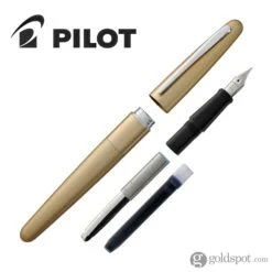 Pilot Metropolitan Classic Fountain Pen In Gold 18 Pilot Metropolitan Classic Fountain Pen In Gold -Stationery Hub Cheap Store pilot metropolitan classic fountain pen in gold 810