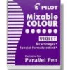 Pilot Parallel Ink Cartridges In Purple - Pack Of 6