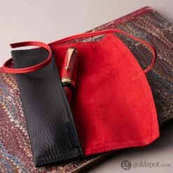 Pilot Pensemble Roll Pen Case In Black/Red (Long) 6 Pilot Pensemble Roll Pen Case In Black/Red (Long) -Stationery Hub Cheap Store pilot pensemble roll pen case in blackred long 957