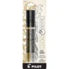 Pilot Permanent Paint Markers In Gold And Silver Metallic - Extra Fine Point - Pack Of 2