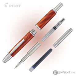 Pilot Vanishing Point SE Fountain Pen In Marble Orange 15 Pilot Vanishing Point SE Fountain Pen In Marble Orange -Stationery Hub Cheap Store pilot vanishing point se fountain pen in marble orange 882