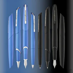 Pininfarina PF Two Fountain Pen In Blue -Stationery Hub Cheap Store pininfarina pf two fountain pen in blue 195