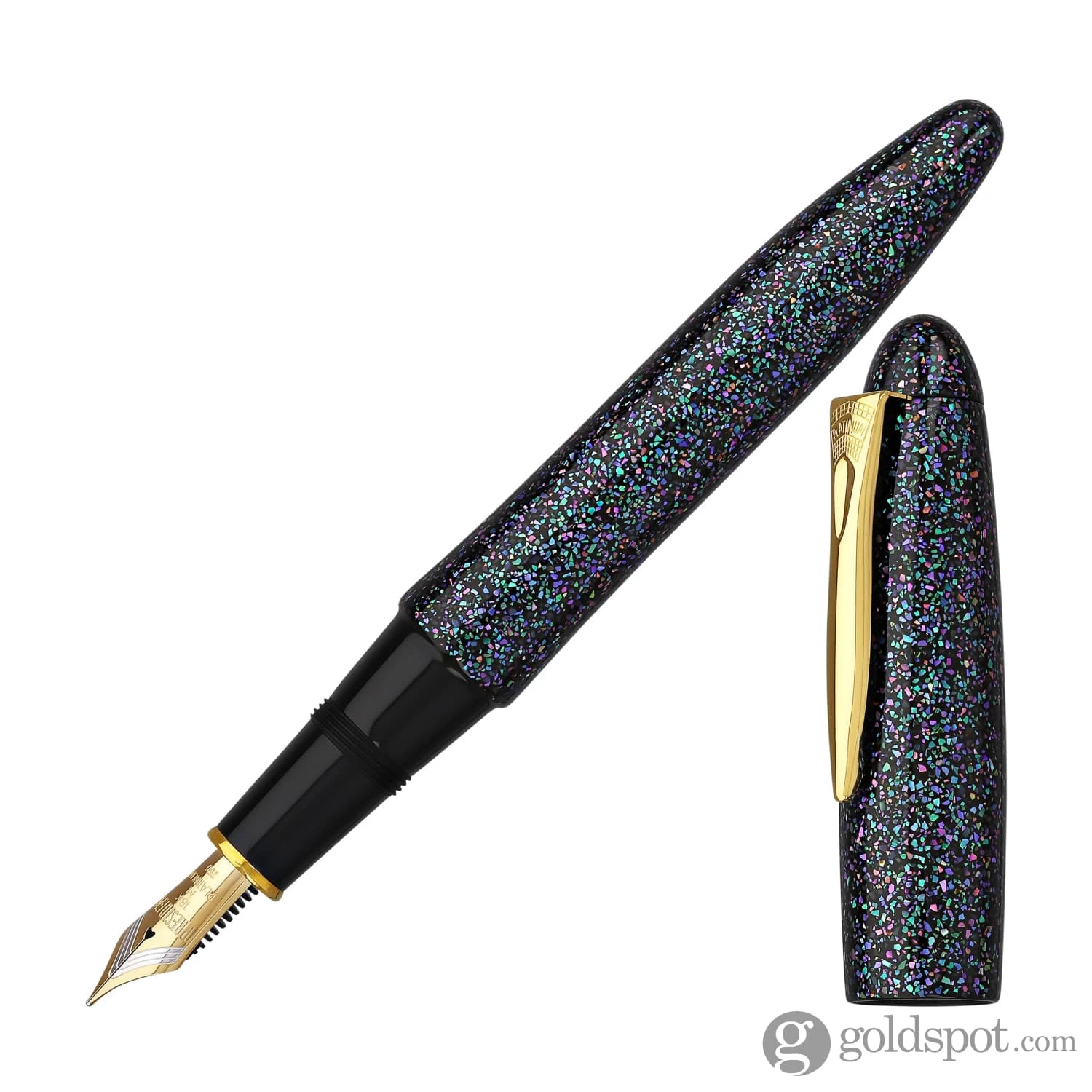 Platinum Izumo Fountain Pen In Galaxy Raden 2 Platinum Izumo Fountain Pen In Galaxy Raden - Image 2