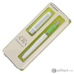 Platinum Plaisir Aura Fountain Pen In Healing Green -Stationery Hub Cheap Store platinum plaisir aura fountain pen in healing green 251