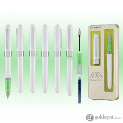 Platinum Plaisir Aura Fountain Pen In Healing Green -Stationery Hub Cheap Store platinum plaisir aura fountain pen in healing green 470