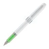 Platinum Plaisir Aura Fountain Pen In Healing Green