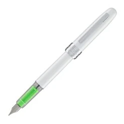 Platinum Plaisir Aura Fountain Pen In Healing Green